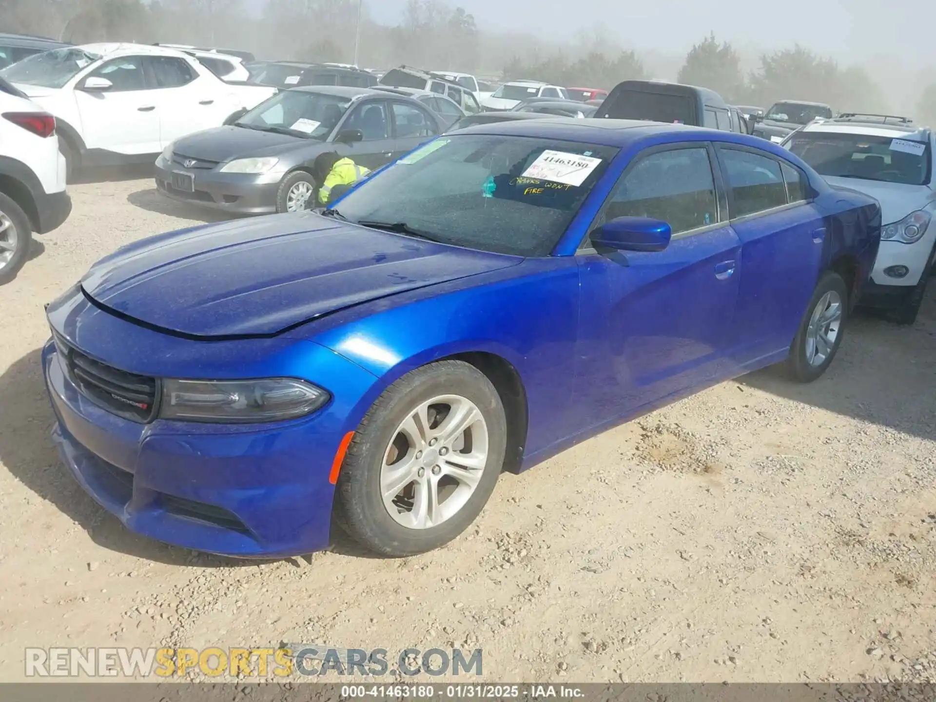 2 Photograph of a damaged car 2C3CDXBG1MH543576 DODGE CHARGER 2021
