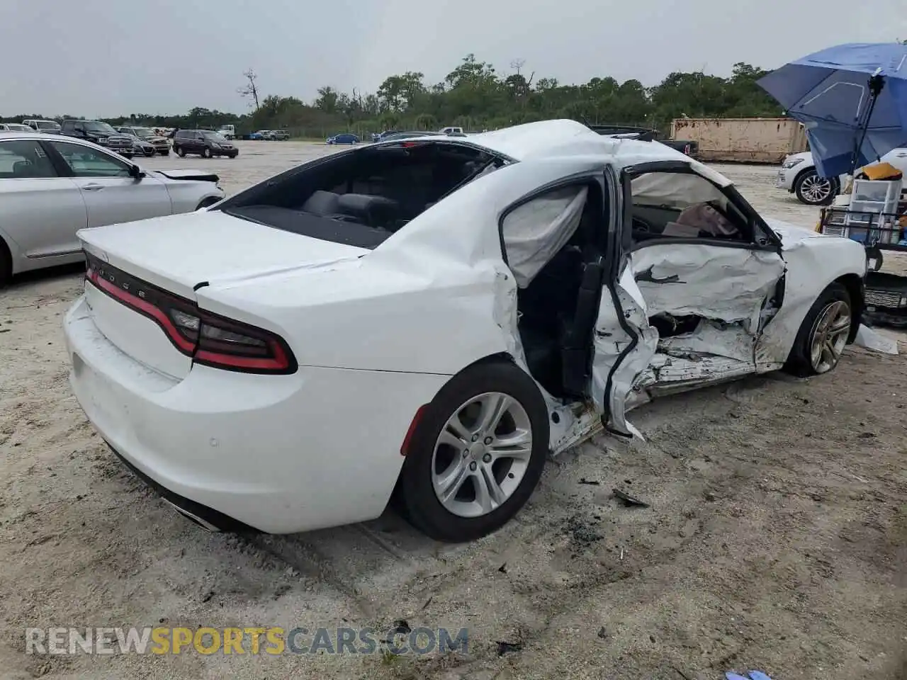 3 Photograph of a damaged car 2C3CDXBG1MH543724 DODGE CHARGER 2021