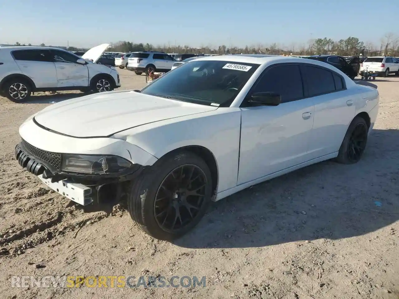 1 Photograph of a damaged car 2C3CDXBG1MH561205 DODGE CHARGER 2021