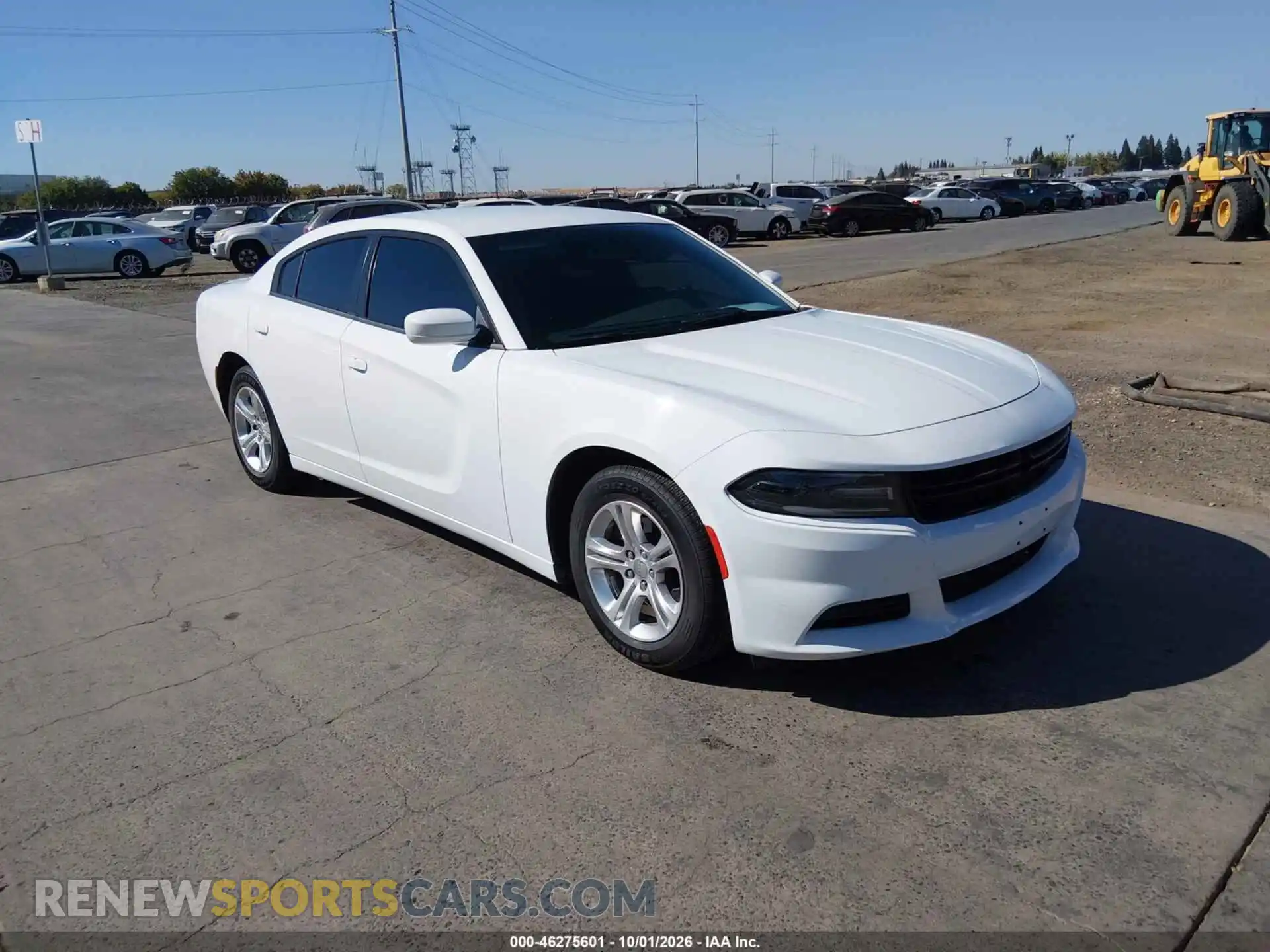1 Photograph of a damaged car 2C3CDXBG1MH568655 DODGE CHARGER 2021