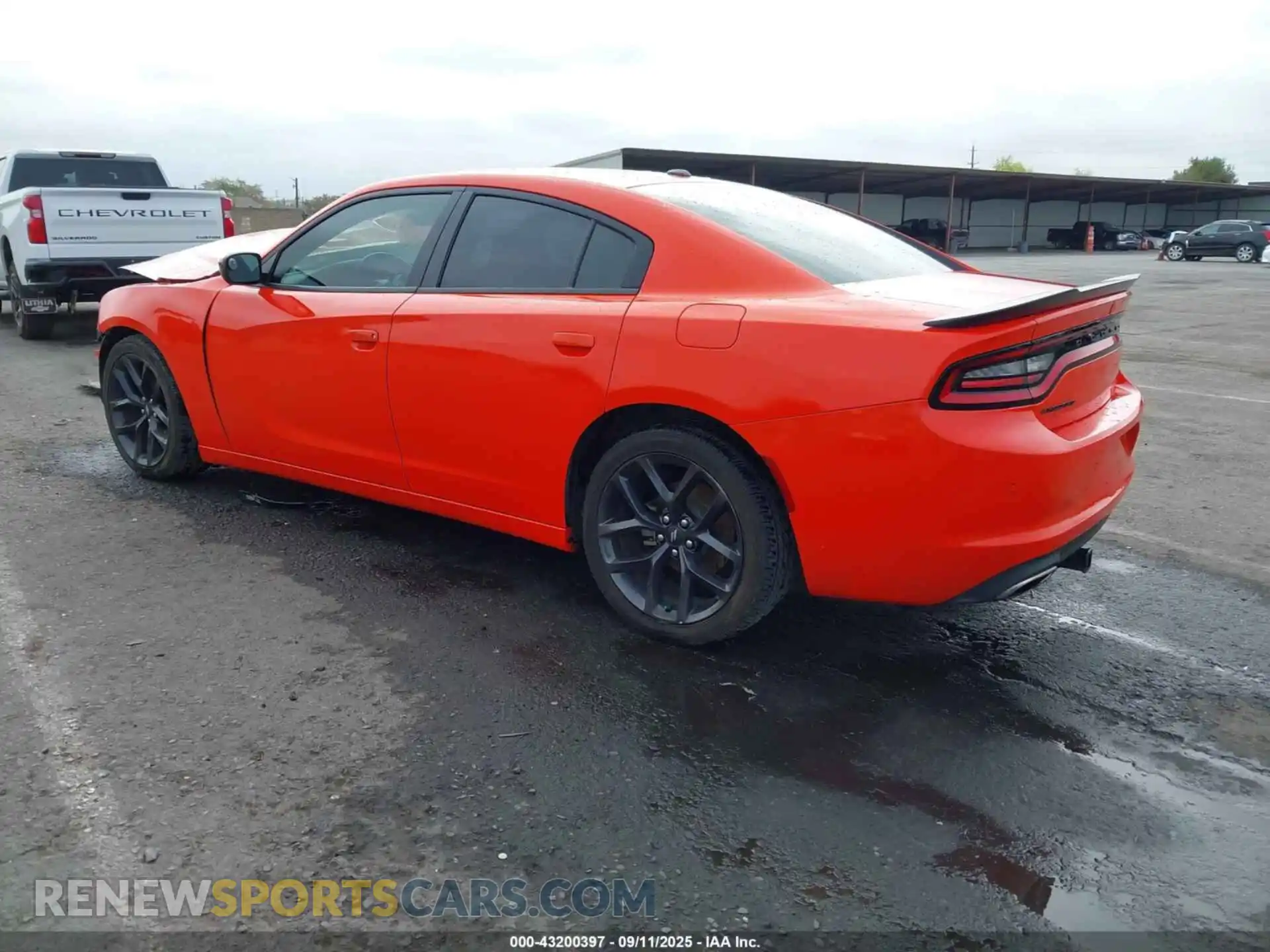 3 Photograph of a damaged car 2C3CDXBG1MH602125 DODGE CHARGER 2021