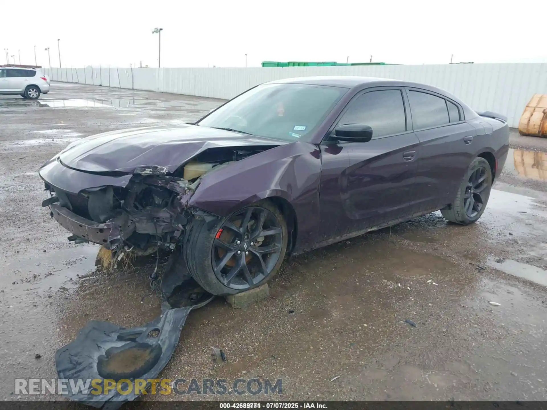 2 Photograph of a damaged car 2C3CDXBG1MH611911 DODGE CHARGER 2021