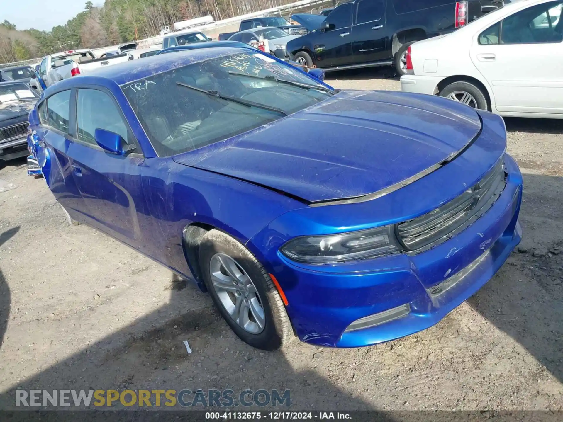 1 Photograph of a damaged car 2C3CDXBG1MH624402 DODGE CHARGER 2021