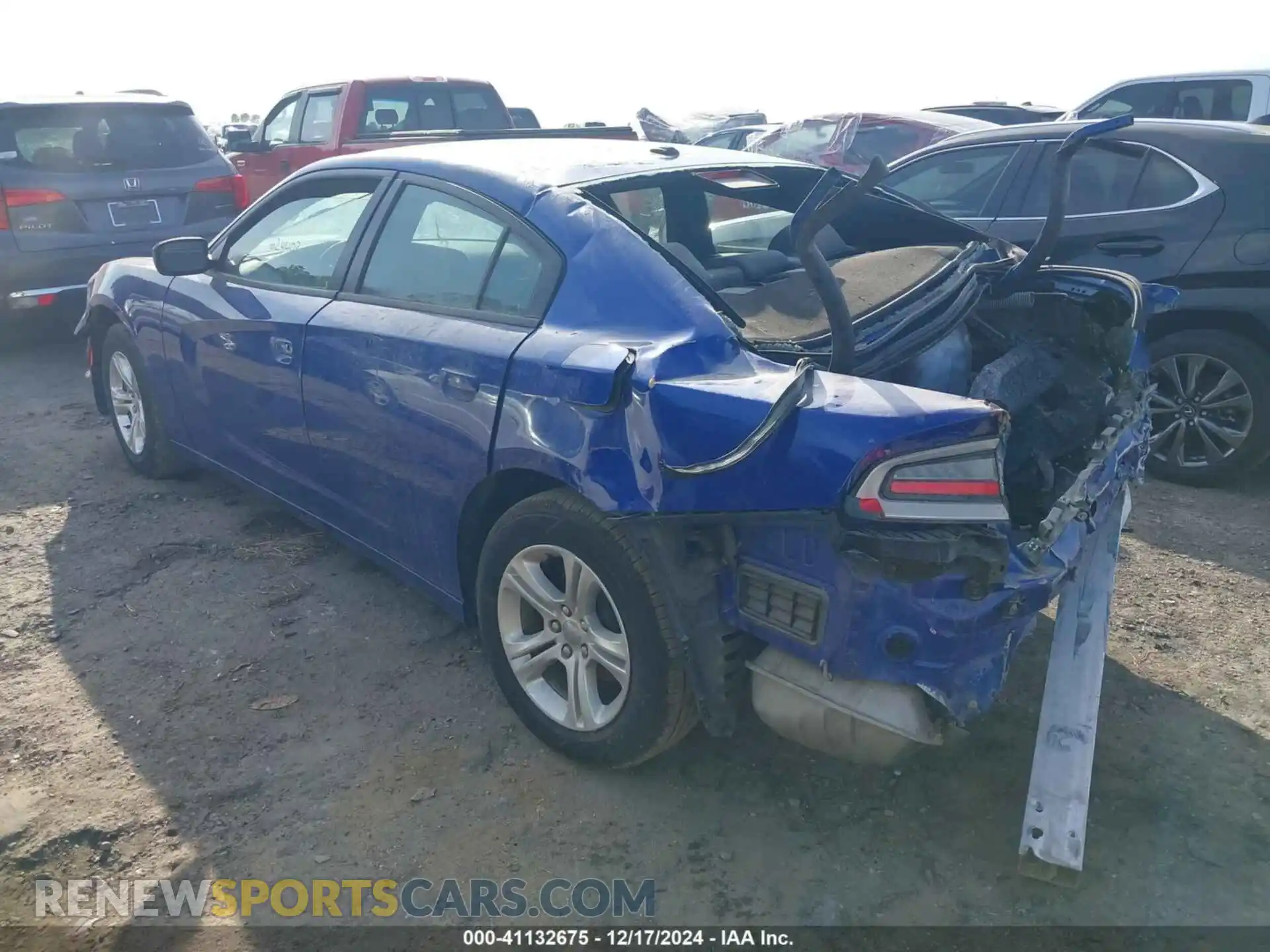 3 Photograph of a damaged car 2C3CDXBG1MH624402 DODGE CHARGER 2021