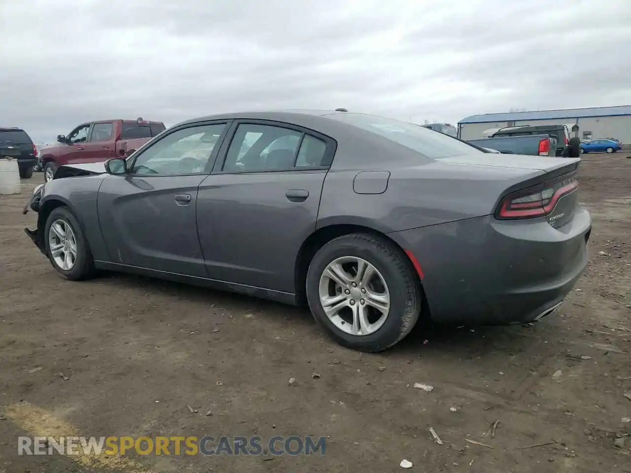 2 Photograph of a damaged car 2C3CDXBG1MH624884 DODGE CHARGER 2021