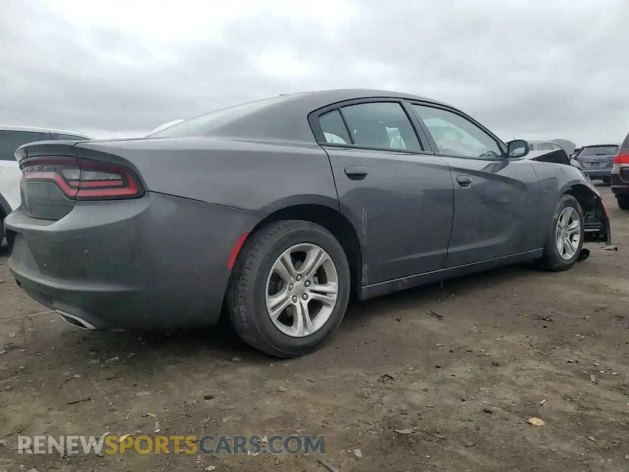 3 Photograph of a damaged car 2C3CDXBG1MH624884 DODGE CHARGER 2021