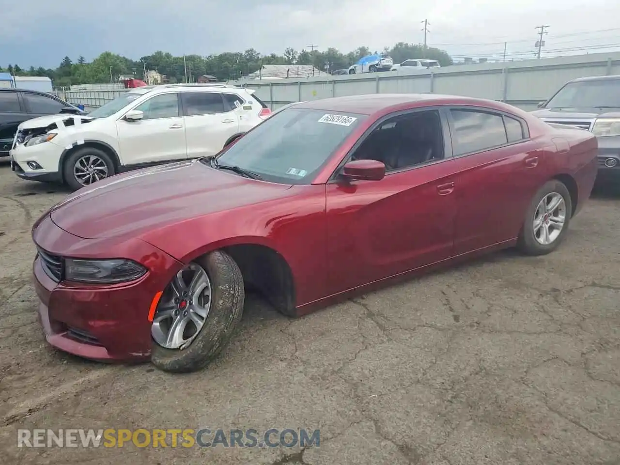 1 fotografías del automóvil dañado 2C3CDXBG1MH632306 DODGE CHARGER 2021