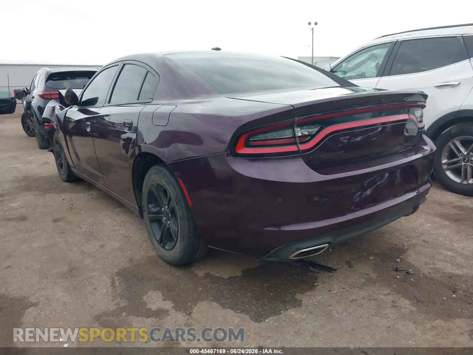 3 Photograph of a damaged car 2C3CDXBG1MH636095 DODGE CHARGER 2021