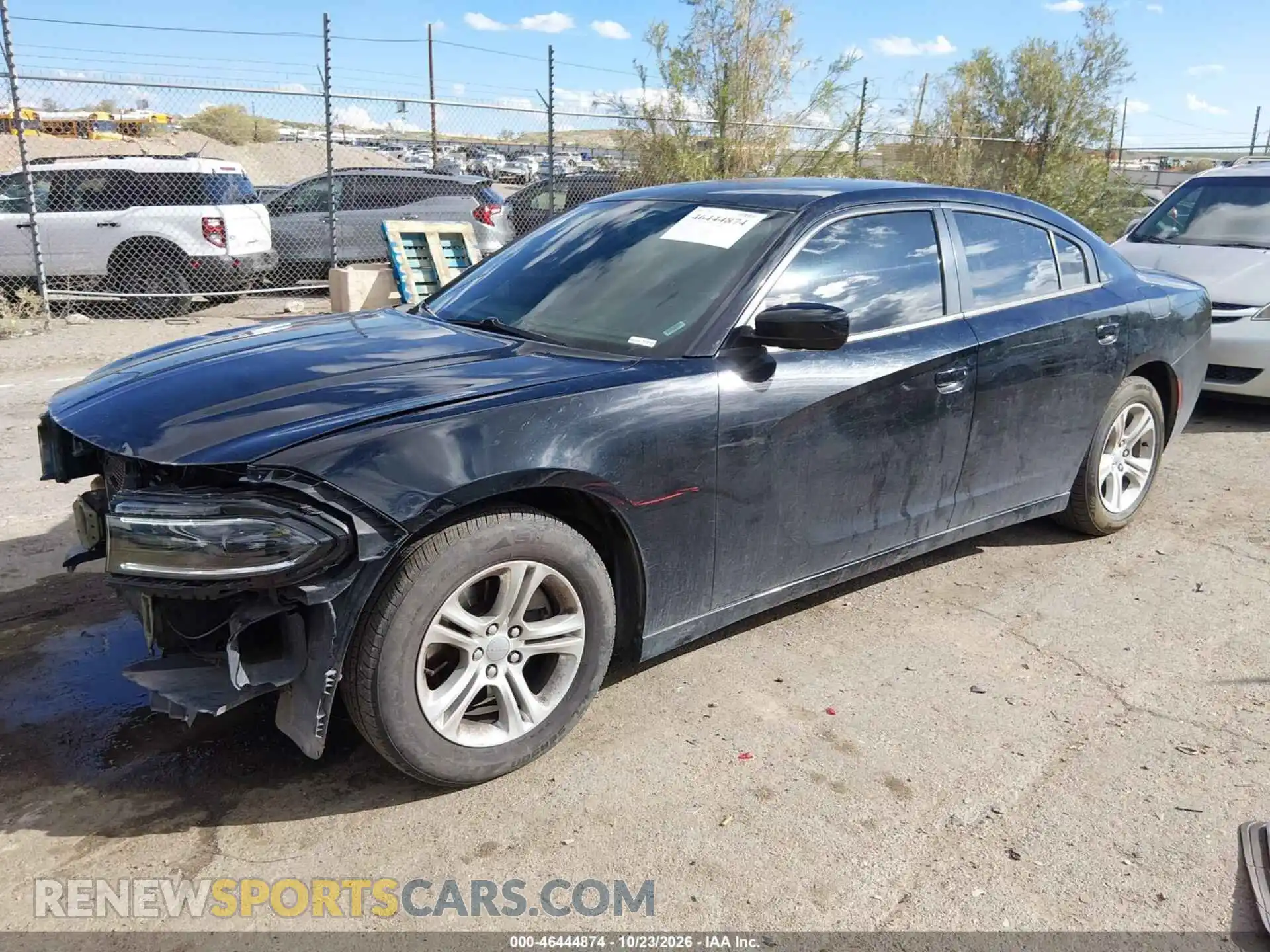 2 Фотография поврежденного автомобиля 2C3CDXBG1MH638686 DODGE CHARGER 2021