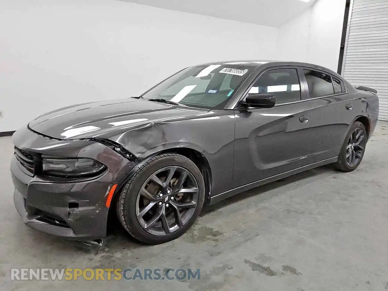 1 Photograph of a damaged car 2C3CDXBG1MH656606 DODGE CHARGER 2021