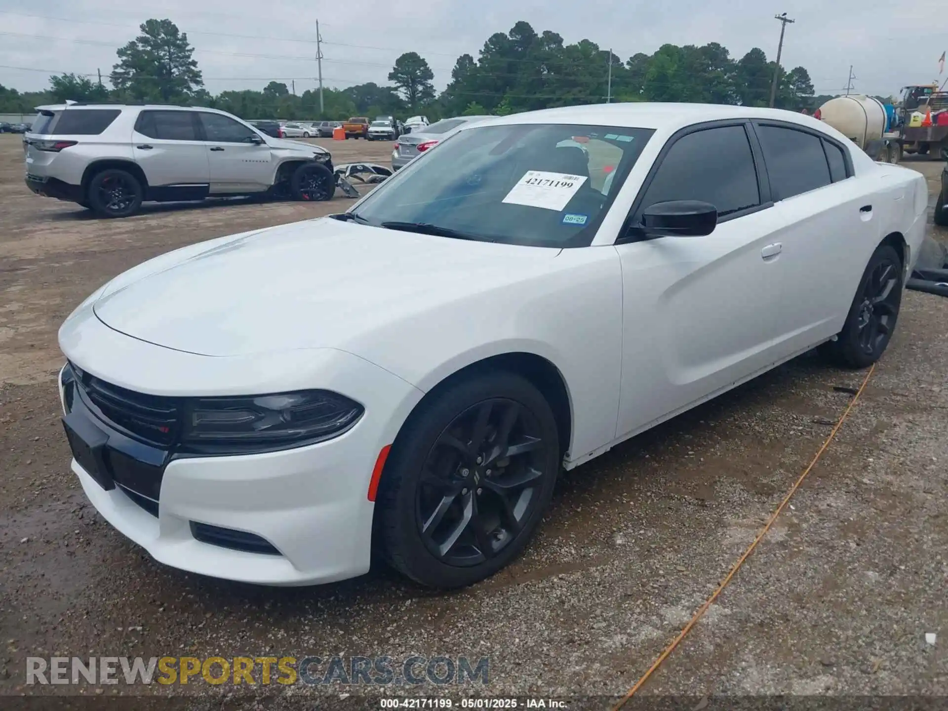 2 Photograph of a damaged car 2C3CDXBG1MH677746 DODGE CHARGER 2021