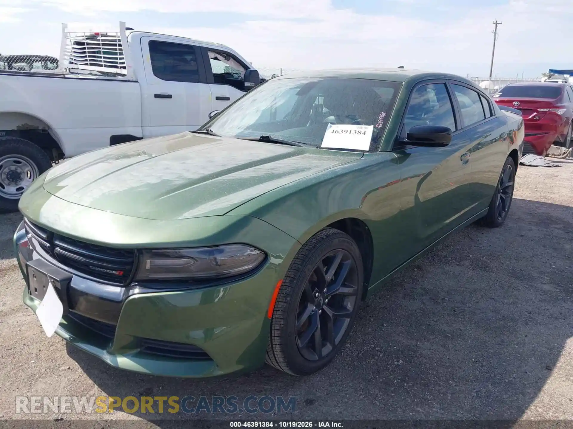 2 Photograph of a damaged car 2C3CDXBG1MH677939 DODGE CHARGER 2021