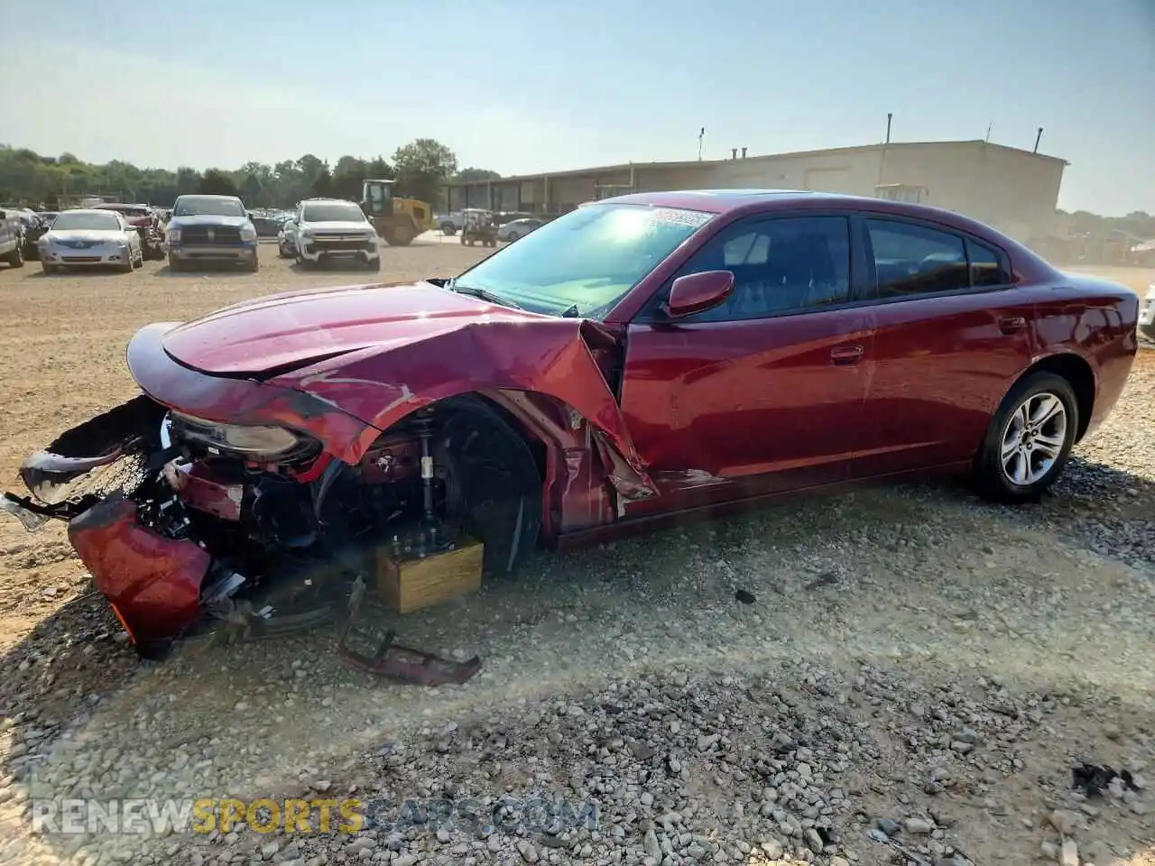 1 Photograph of a damaged car 2C3CDXBG2MH548026 DODGE CHARGER 2021