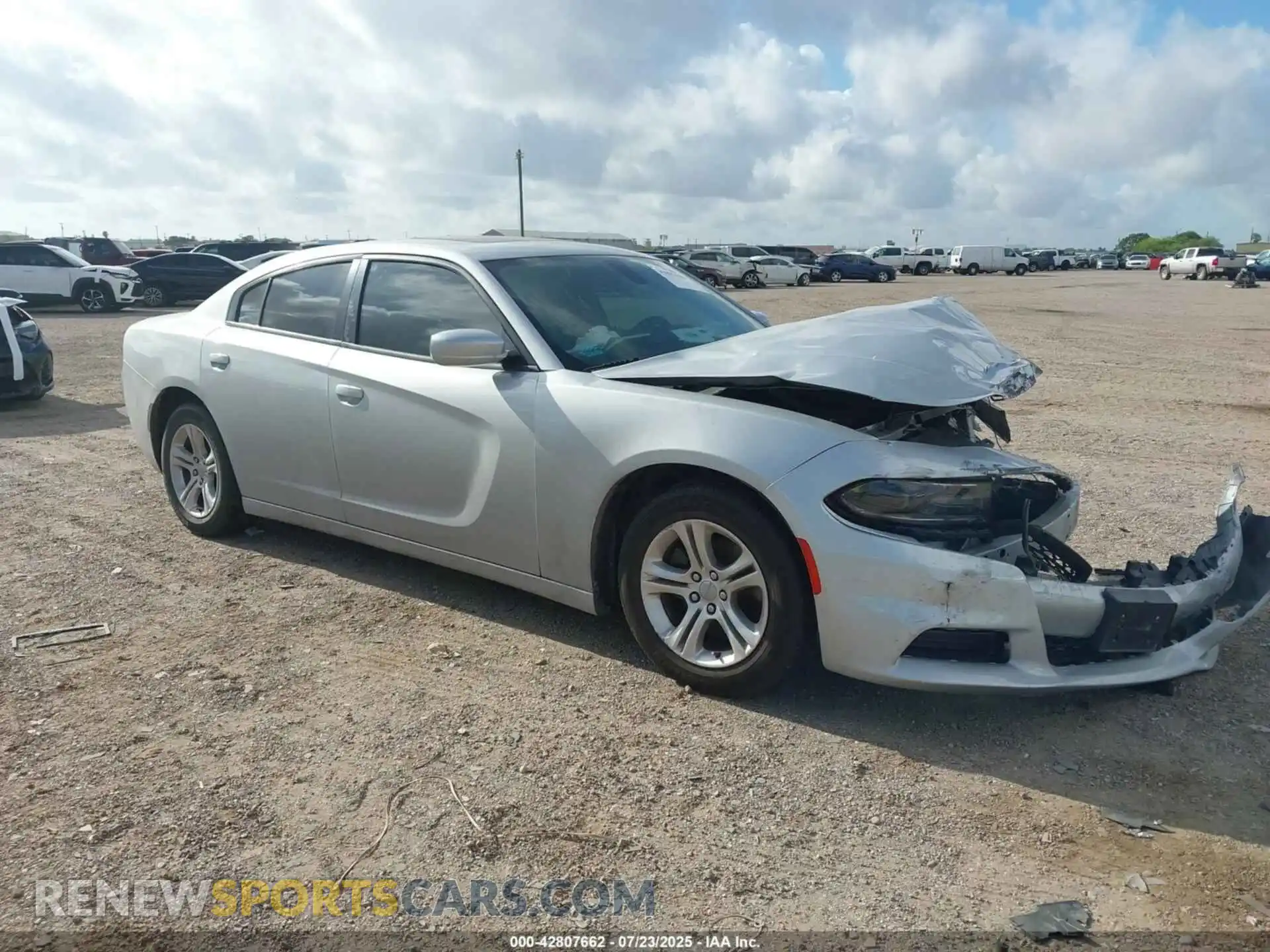 1 Photograph of a damaged car 2C3CDXBG2MH548625 DODGE CHARGER 2021