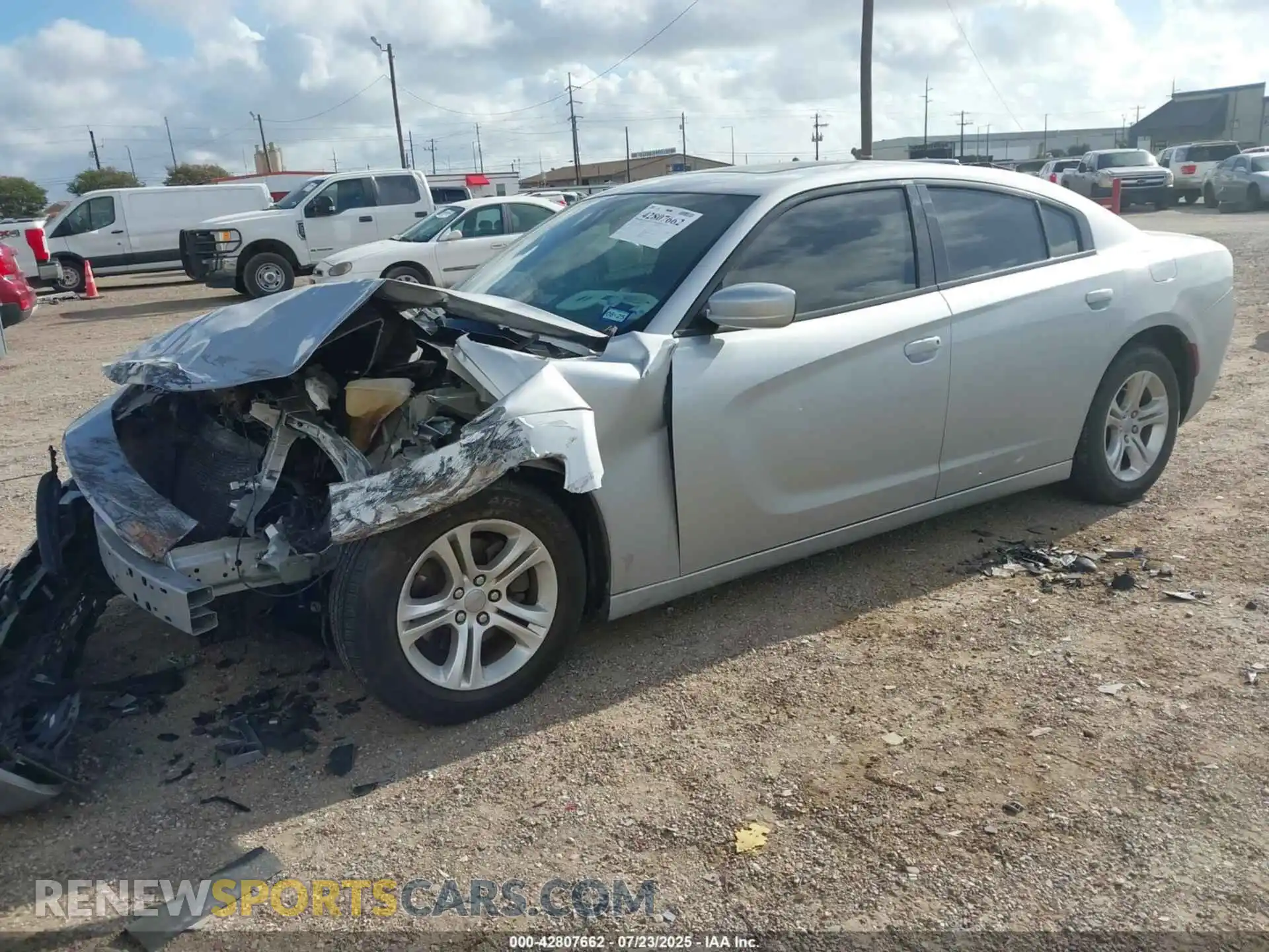 2 Photograph of a damaged car 2C3CDXBG2MH548625 DODGE CHARGER 2021