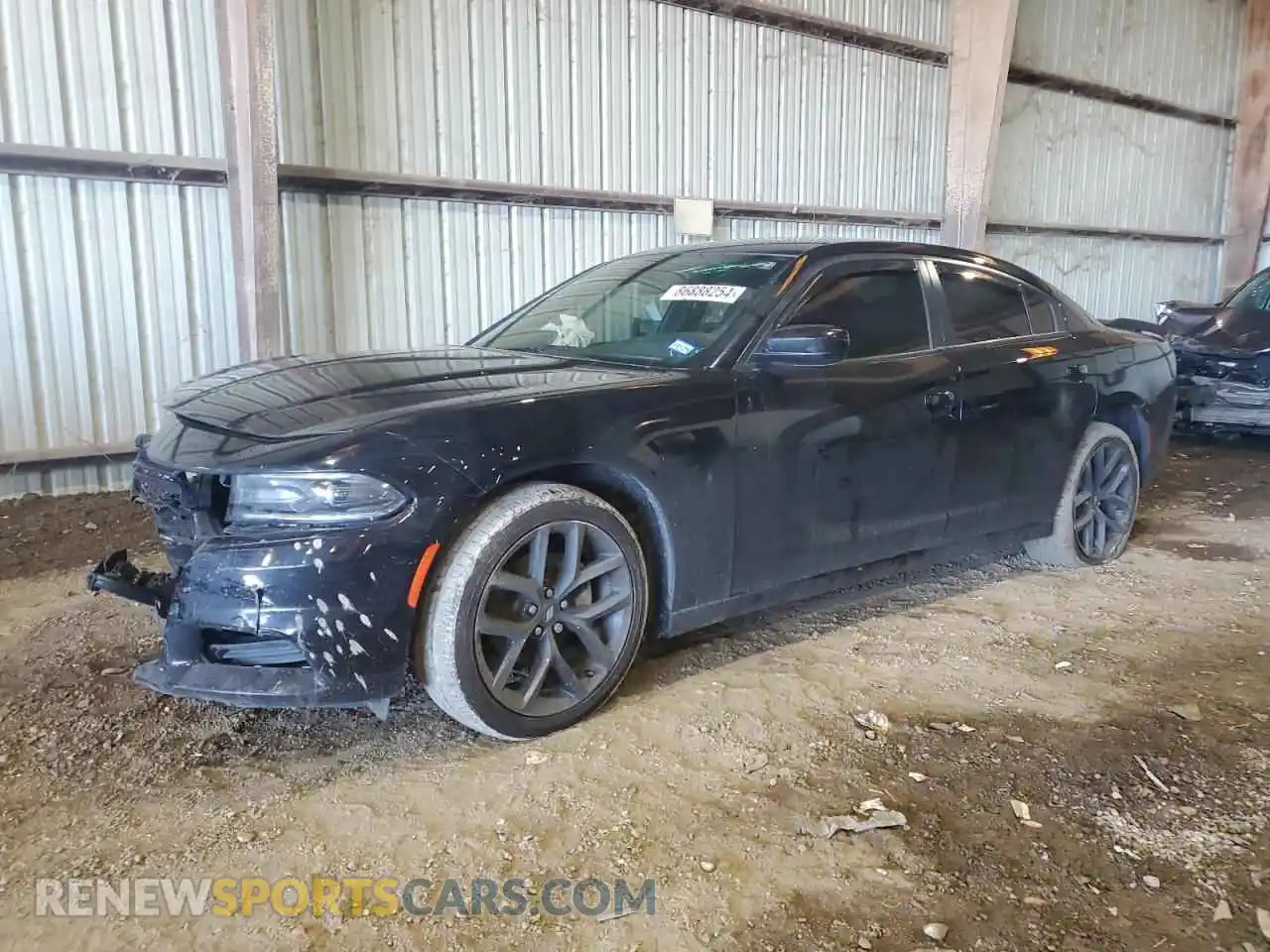 1 Photograph of a damaged car 2C3CDXBG2MH608824 DODGE CHARGER 2021