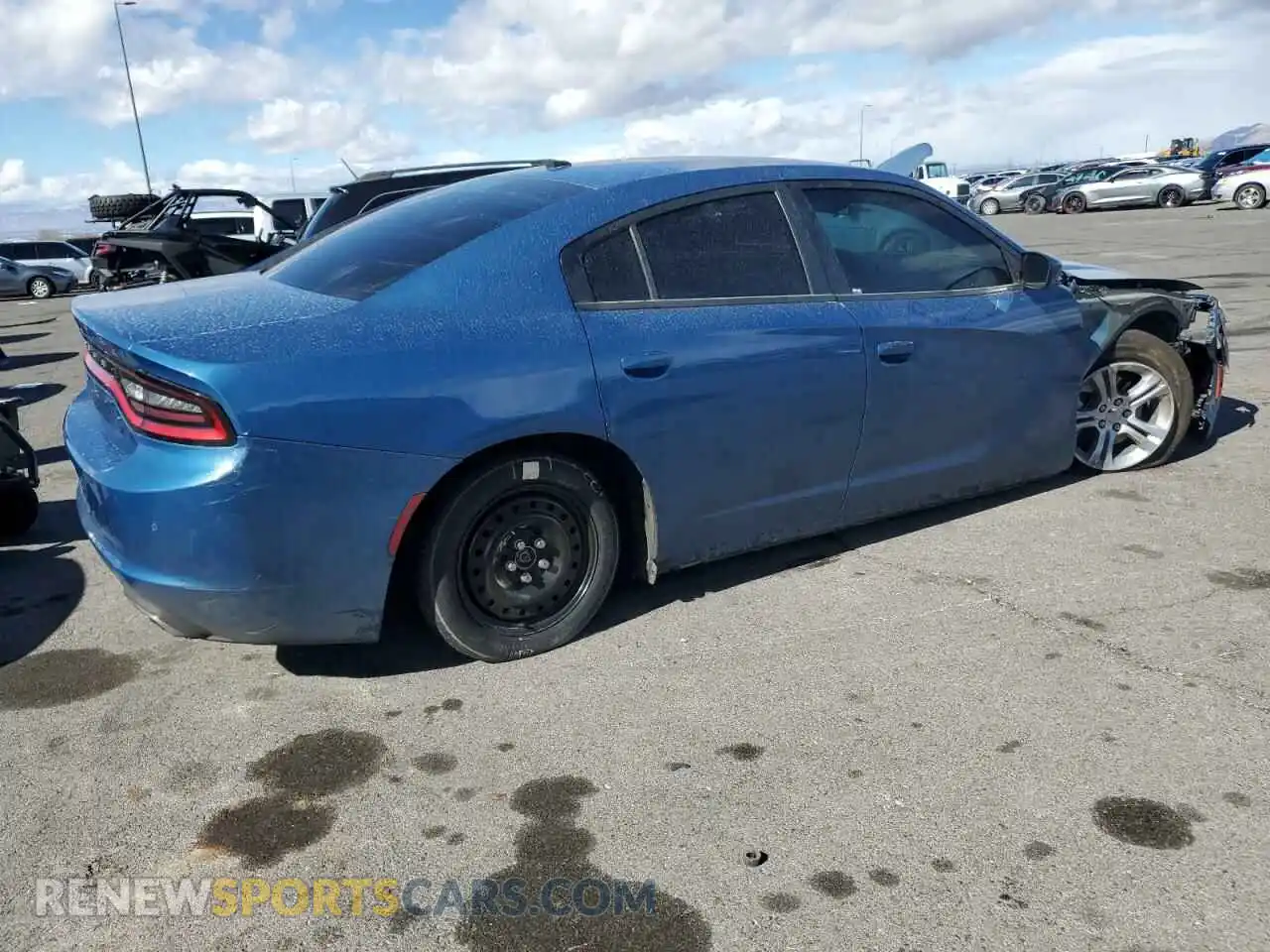 3 Photograph of a damaged car 2C3CDXBG2MH632654 DODGE CHARGER 2021
