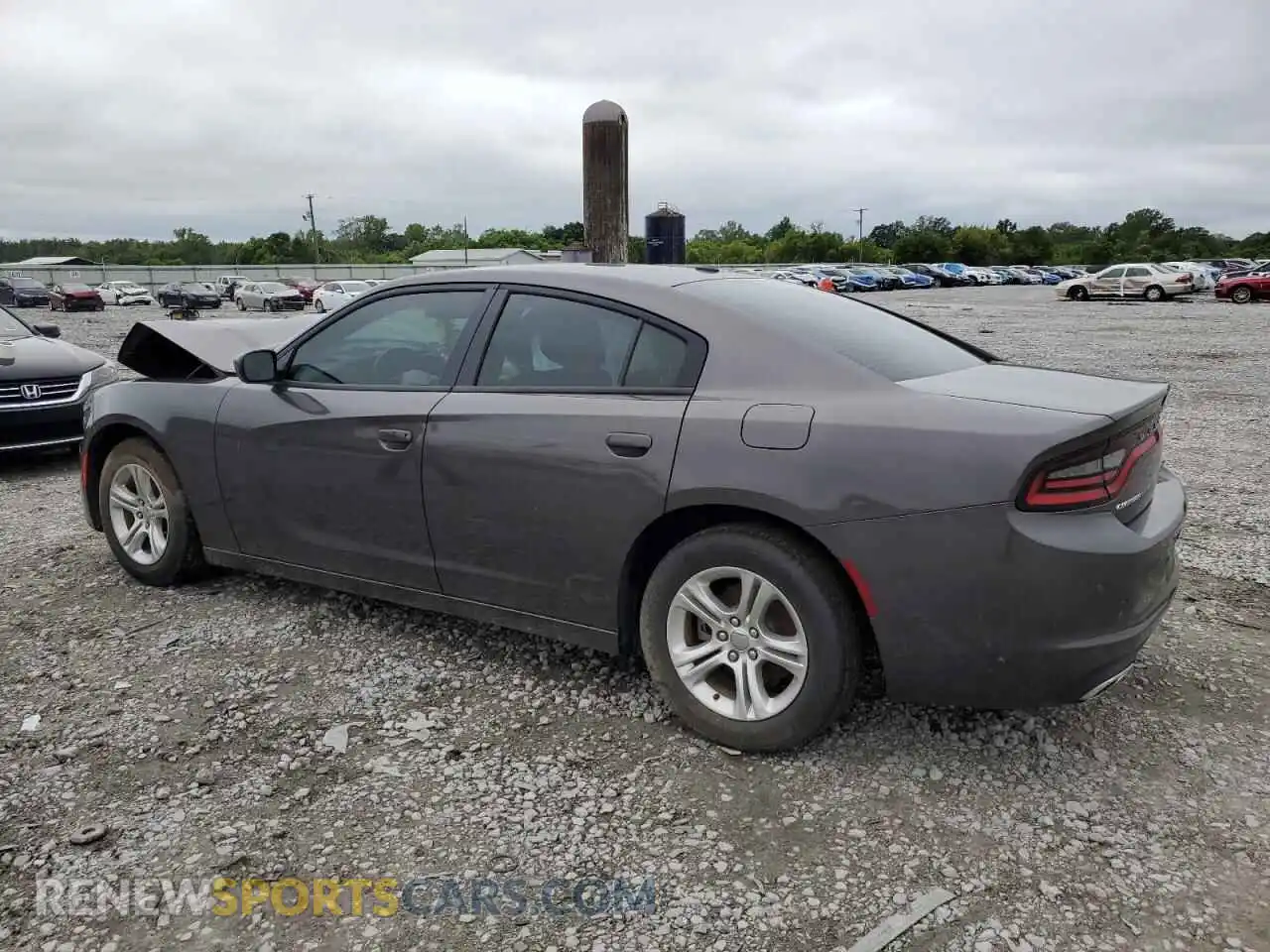 2 Photograph of a damaged car 2C3CDXBG2MH678453 DODGE CHARGER 2021