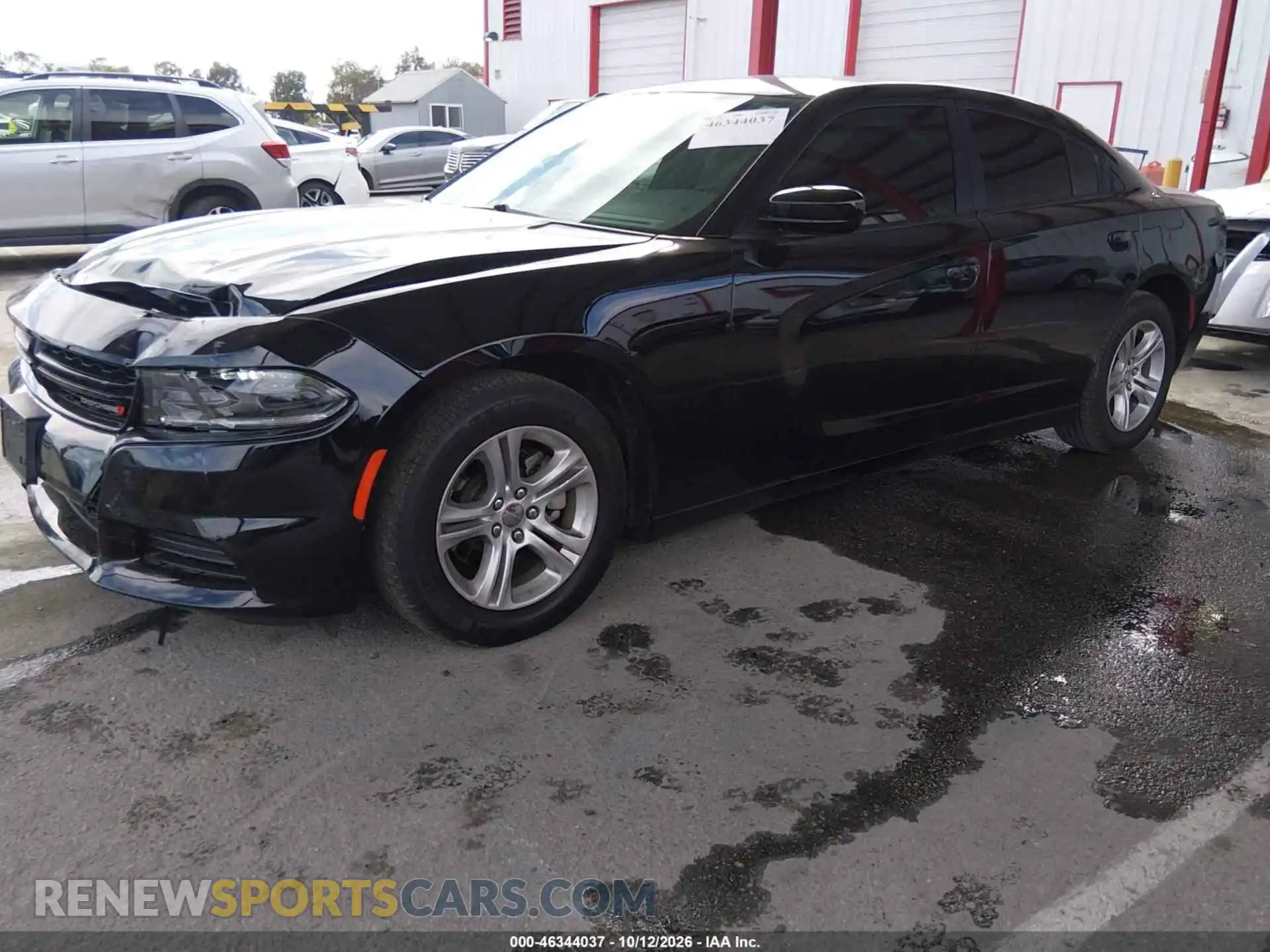 2 fotografías del automóvil dañado 2C3CDXBG2MH678792 DODGE CHARGER 2021