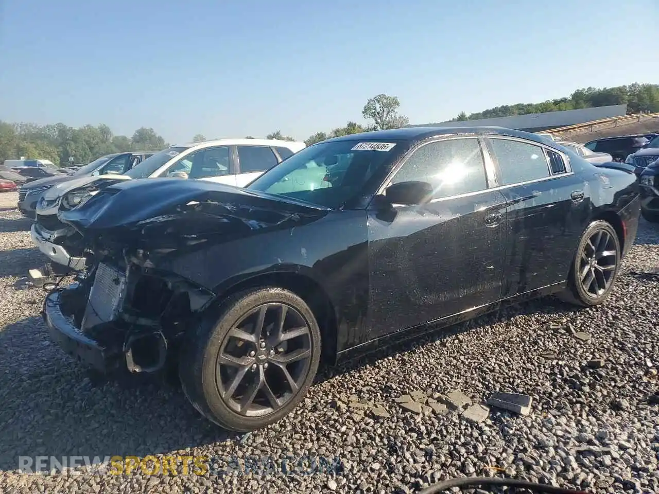 1 Photograph of a damaged car 2C3CDXBG2MH679571 DODGE CHARGER 2021