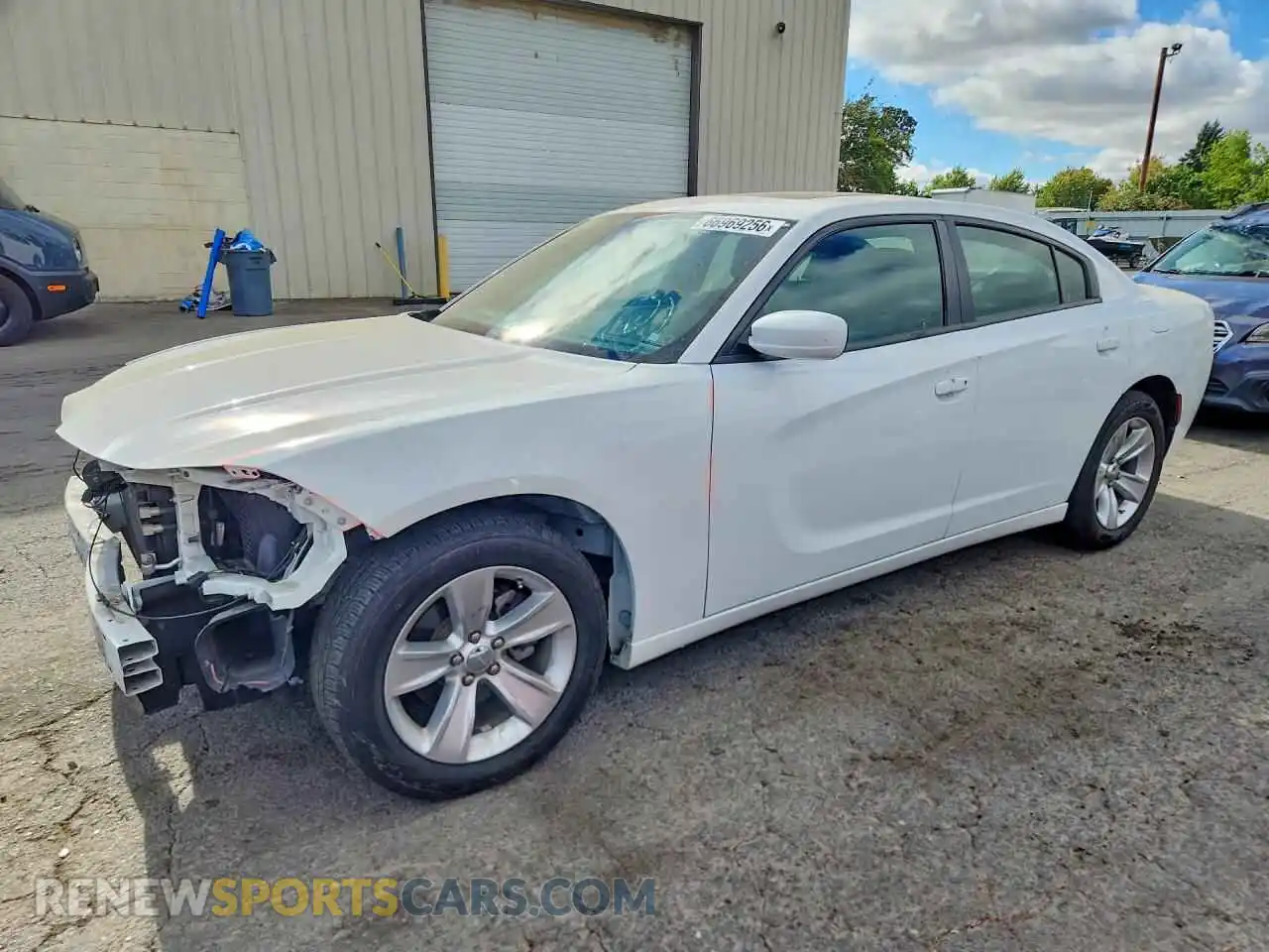 1 Photograph of a damaged car 2C3CDXBG3MH510983 DODGE CHARGER 2021