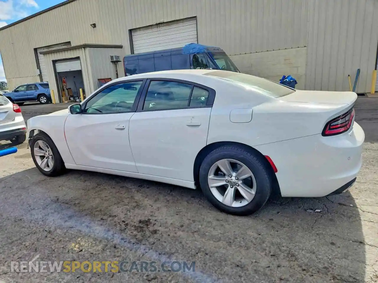 2 Photograph of a damaged car 2C3CDXBG3MH510983 DODGE CHARGER 2021