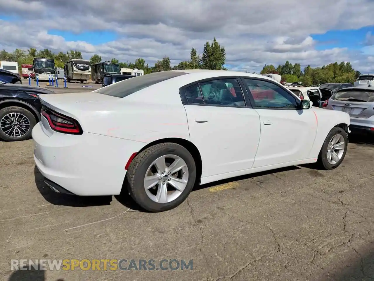 3 Photograph of a damaged car 2C3CDXBG3MH510983 DODGE CHARGER 2021