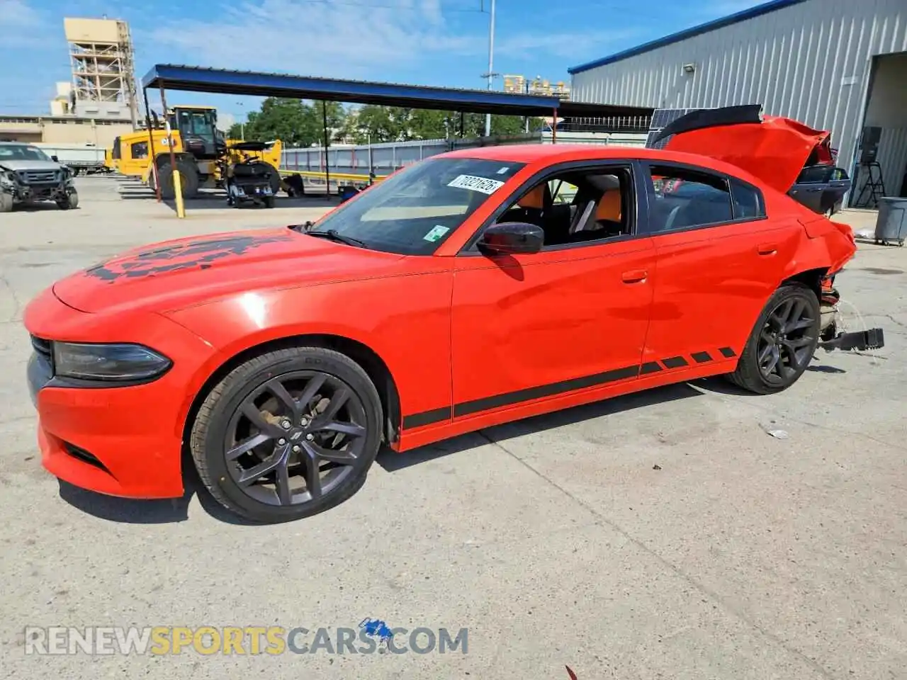 1 fotografías del automóvil dañado 2C3CDXBG3MH512605 DODGE CHARGER 2021