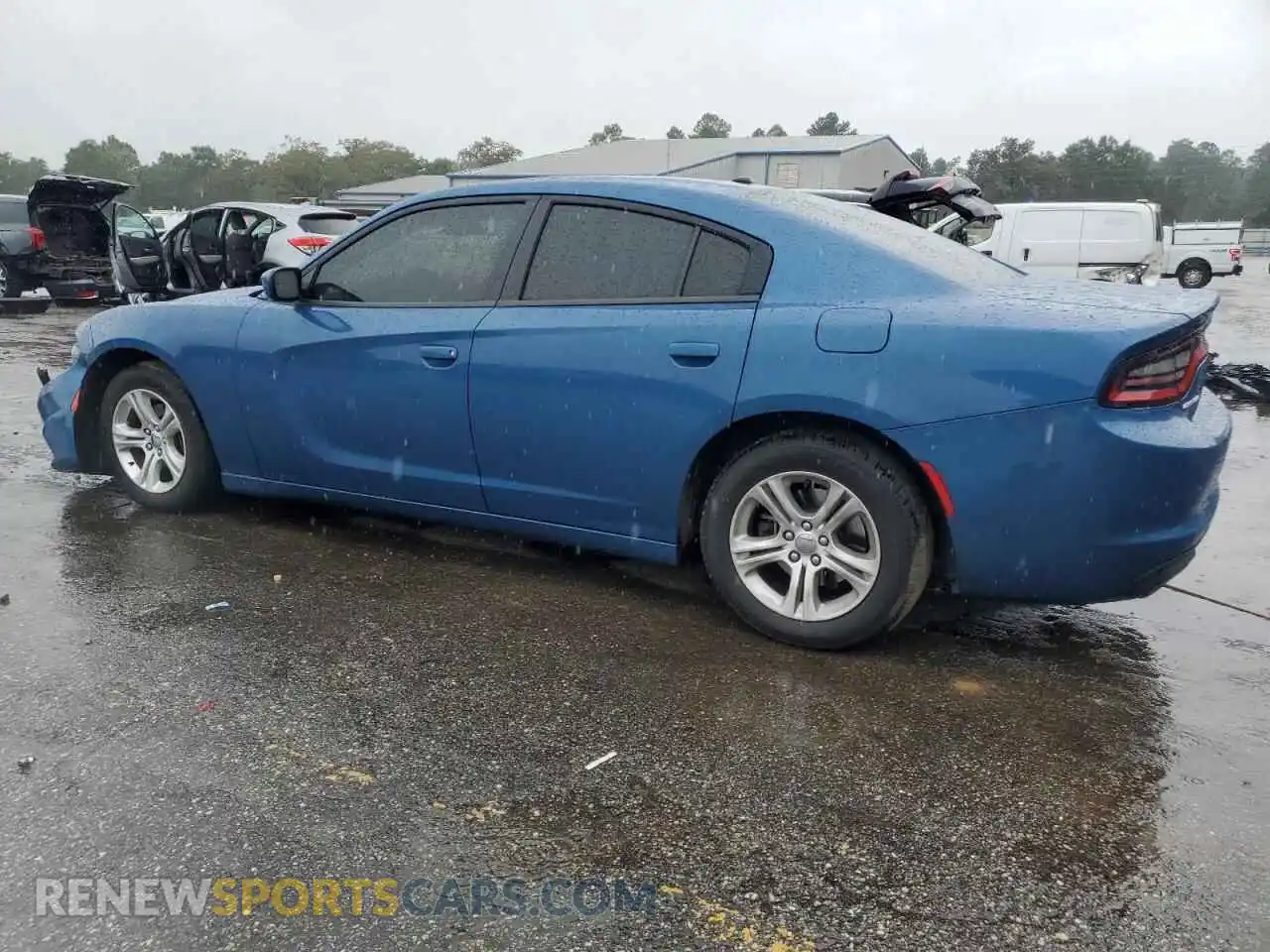 2 Photograph of a damaged car 2C3CDXBG3MH527136 DODGE CHARGER 2021