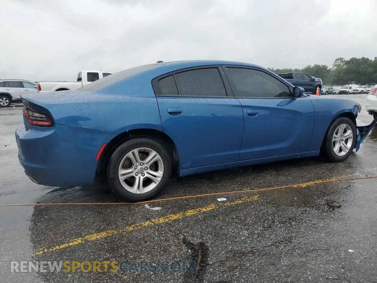 3 Photograph of a damaged car 2C3CDXBG3MH527136 DODGE CHARGER 2021