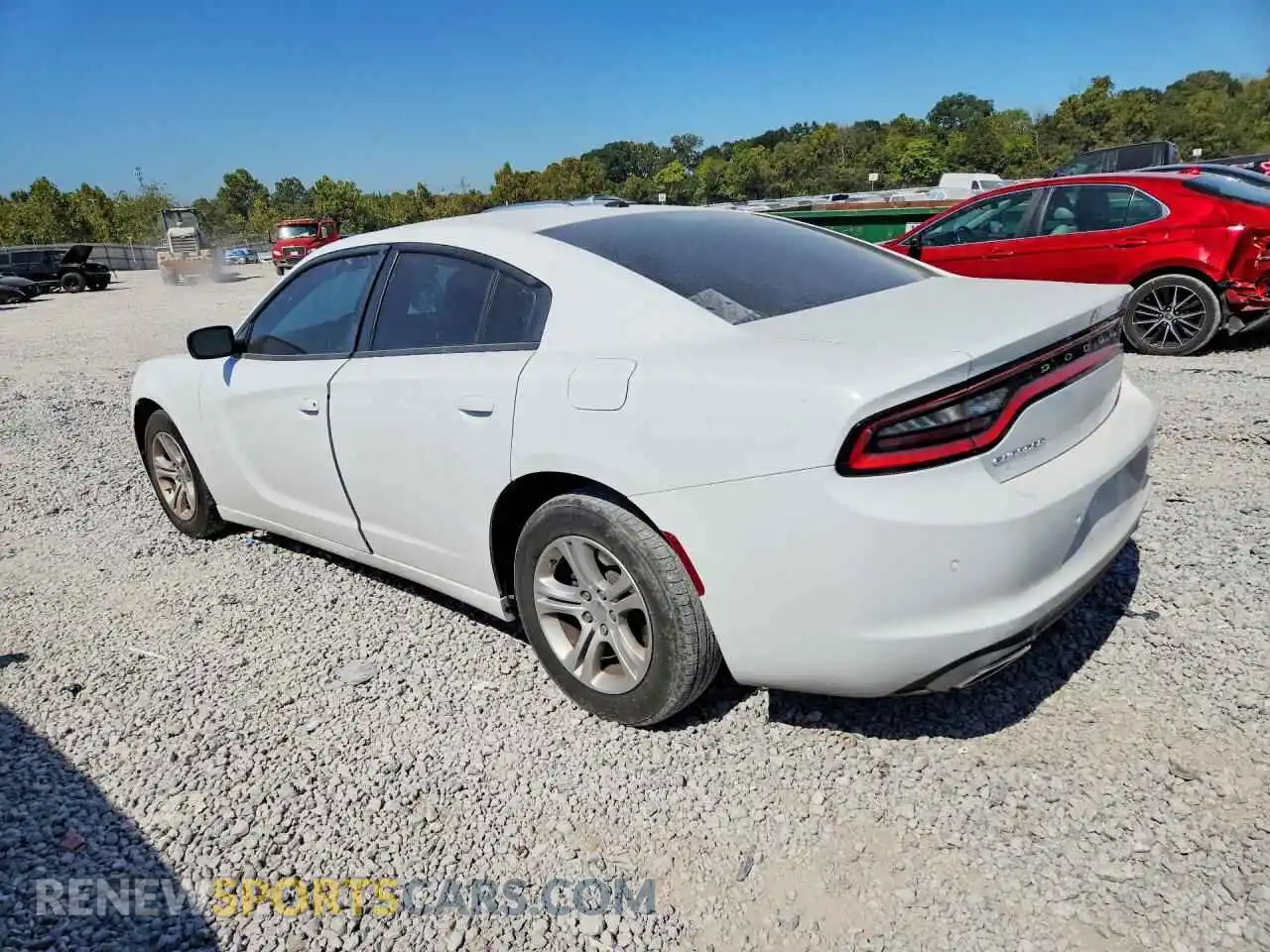 2 Photograph of a damaged car 2C3CDXBG3MH527167 DODGE CHARGER 2021