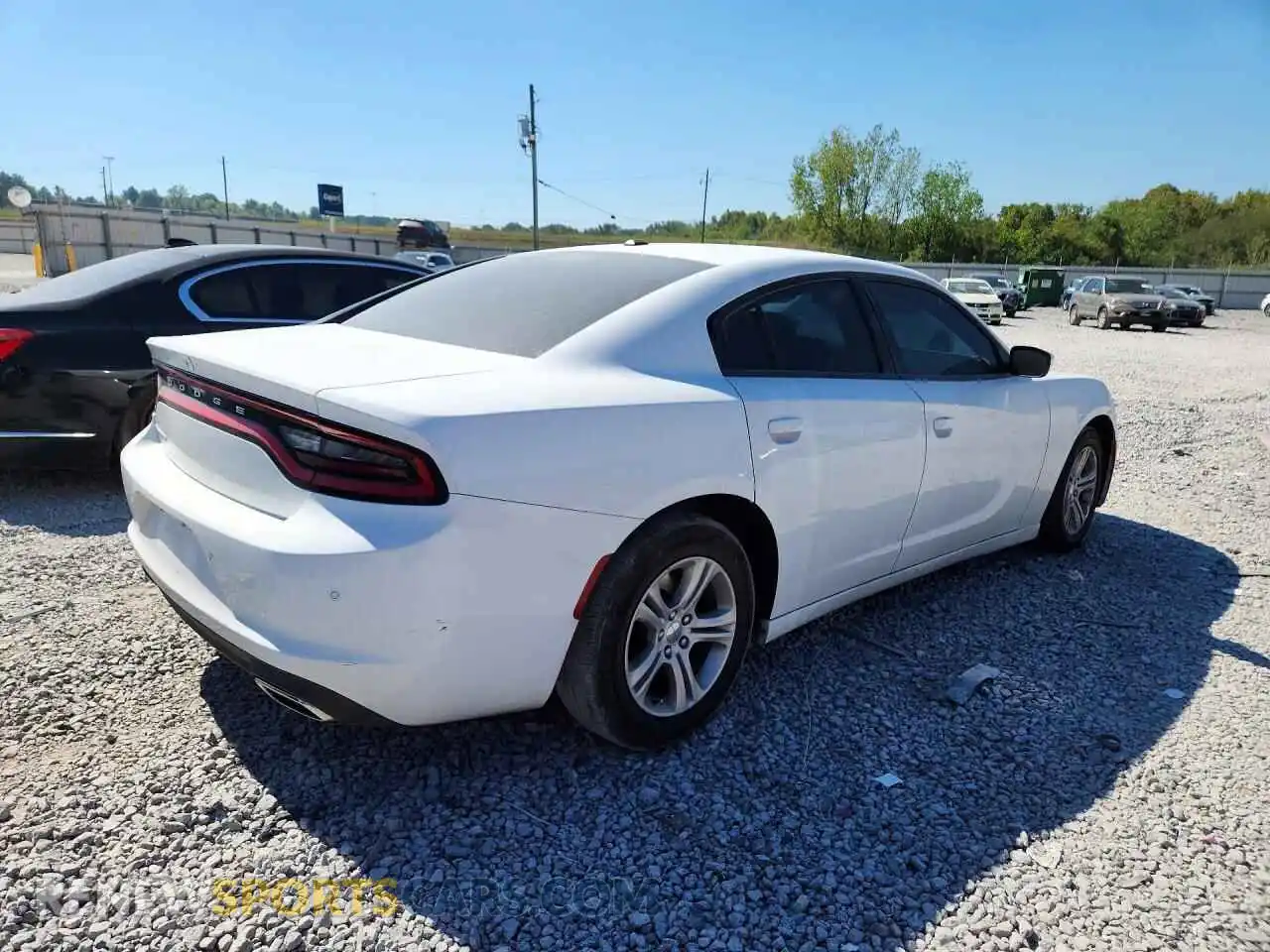 3 Photograph of a damaged car 2C3CDXBG3MH527167 DODGE CHARGER 2021