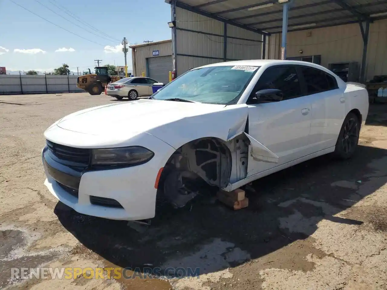 1 Photograph of a damaged car 2C3CDXBG3MH561884 DODGE CHARGER 2021