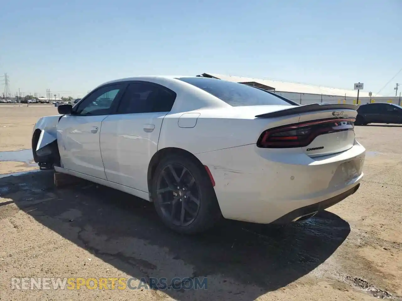 2 Photograph of a damaged car 2C3CDXBG3MH561884 DODGE CHARGER 2021