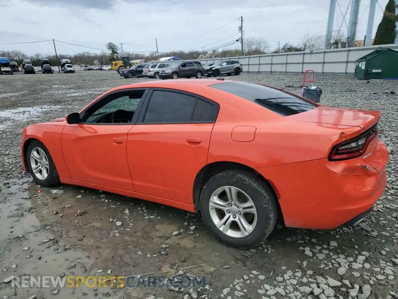 2 Photograph of a damaged car 2C3CDXBG3MH570116 DODGE CHARGER 2021