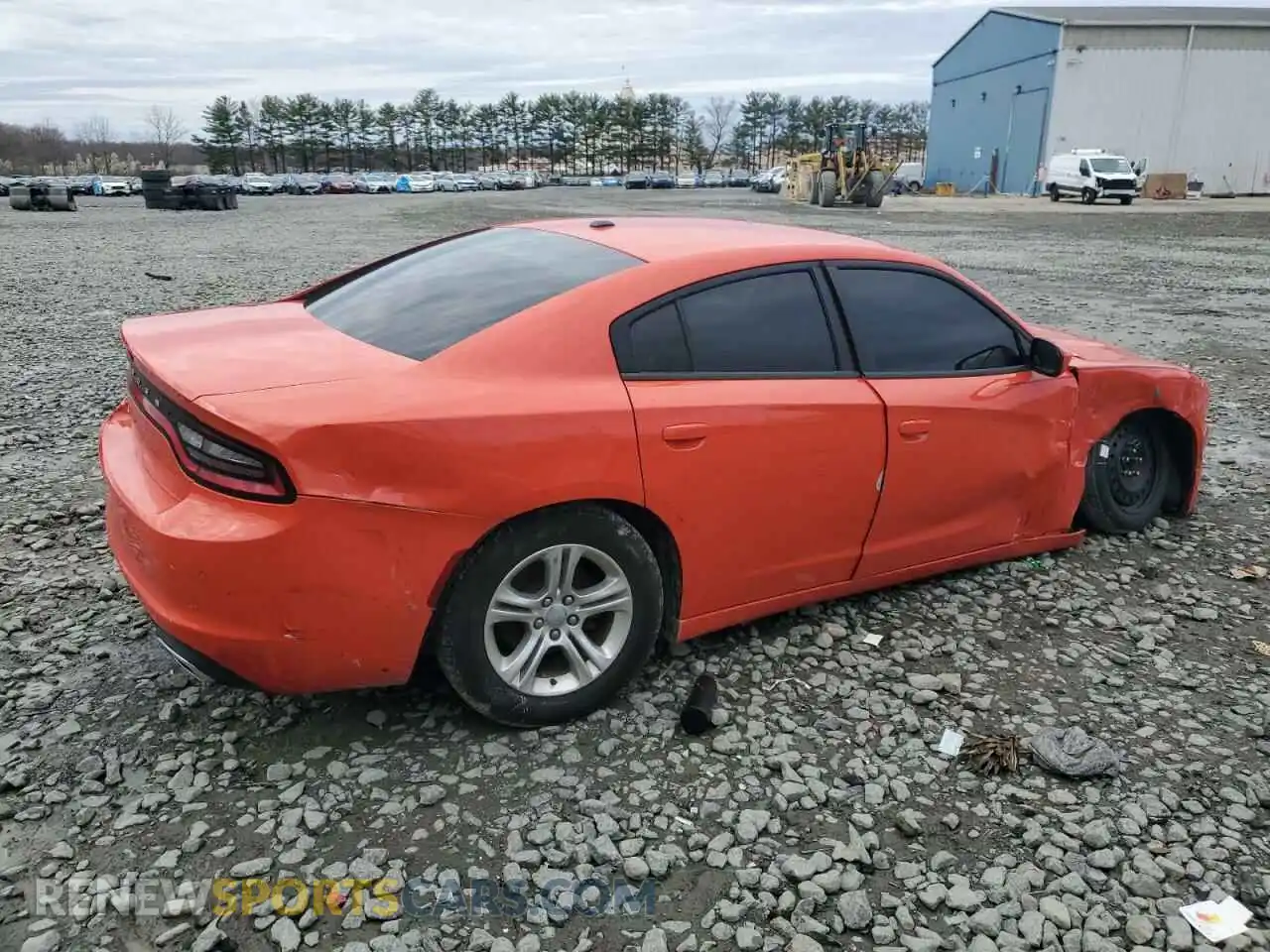 3 Photograph of a damaged car 2C3CDXBG3MH570116 DODGE CHARGER 2021