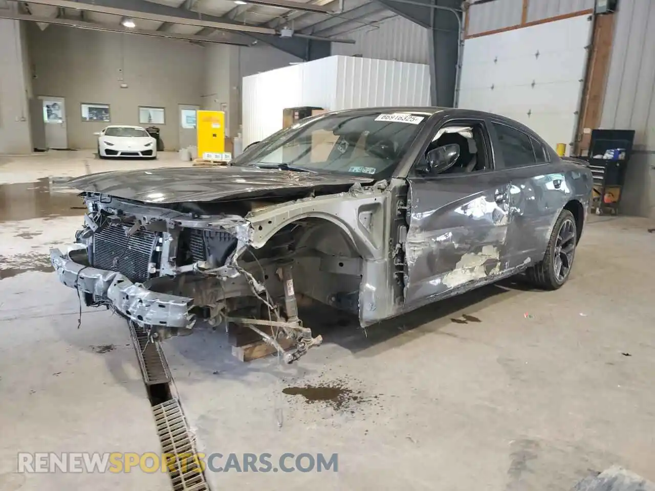 1 Photograph of a damaged car 2C3CDXBG3MH612722 DODGE CHARGER 2021
