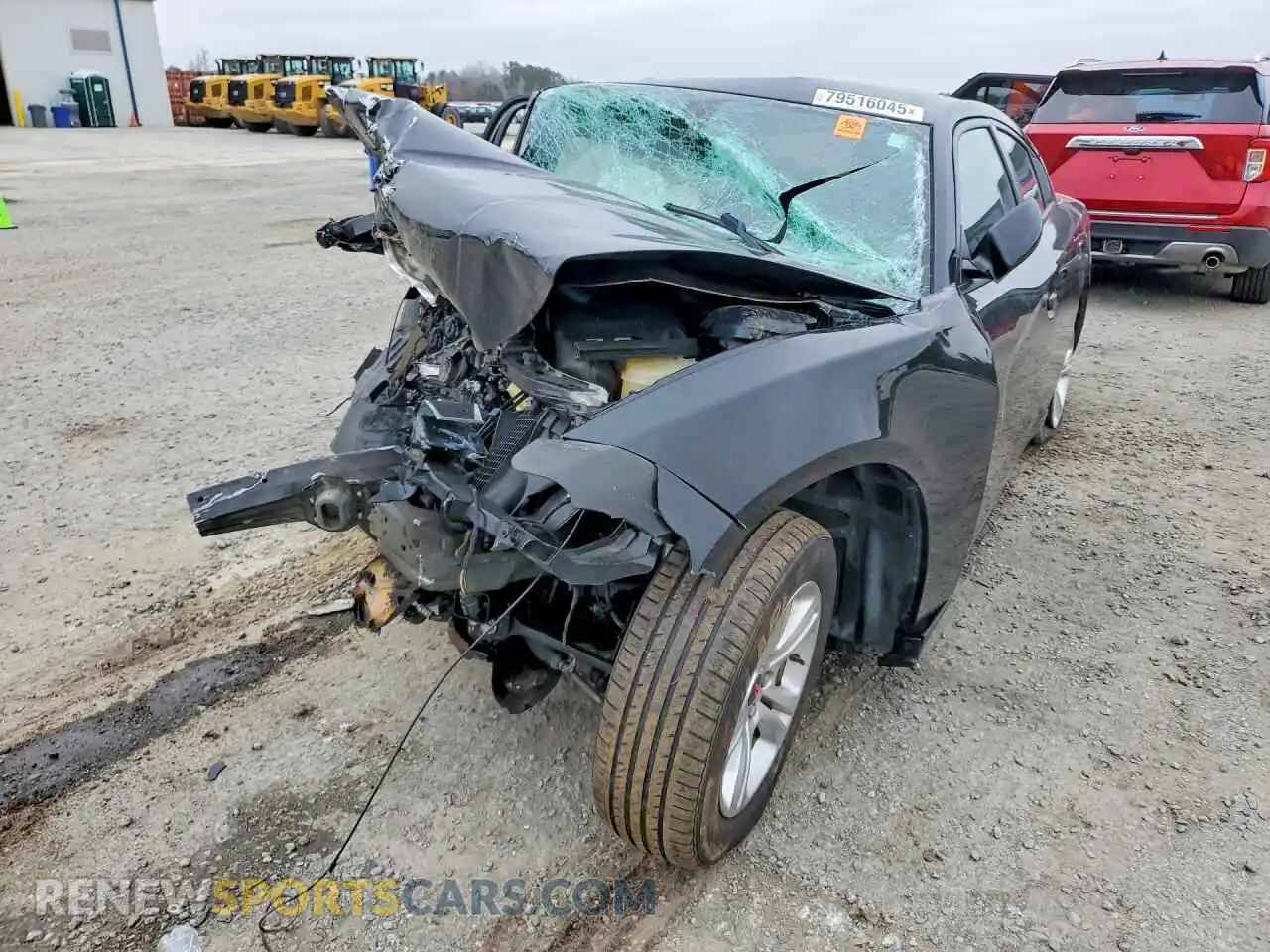 1 fotografías del automóvil dañado 2C3CDXBG3MH678803 DODGE CHARGER 2021