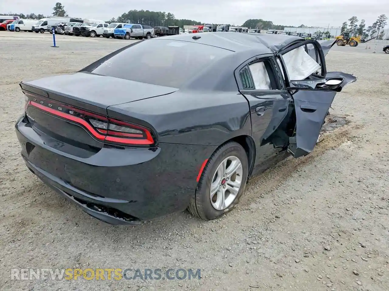 3 fotografías del automóvil dañado 2C3CDXBG3MH678803 DODGE CHARGER 2021