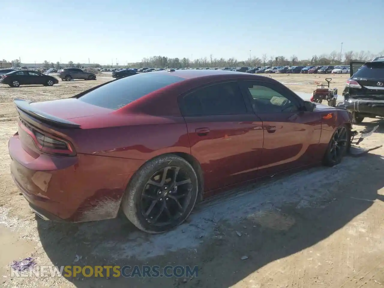 3 Photograph of a damaged car 2C3CDXBG3MH681653 DODGE CHARGER 2021