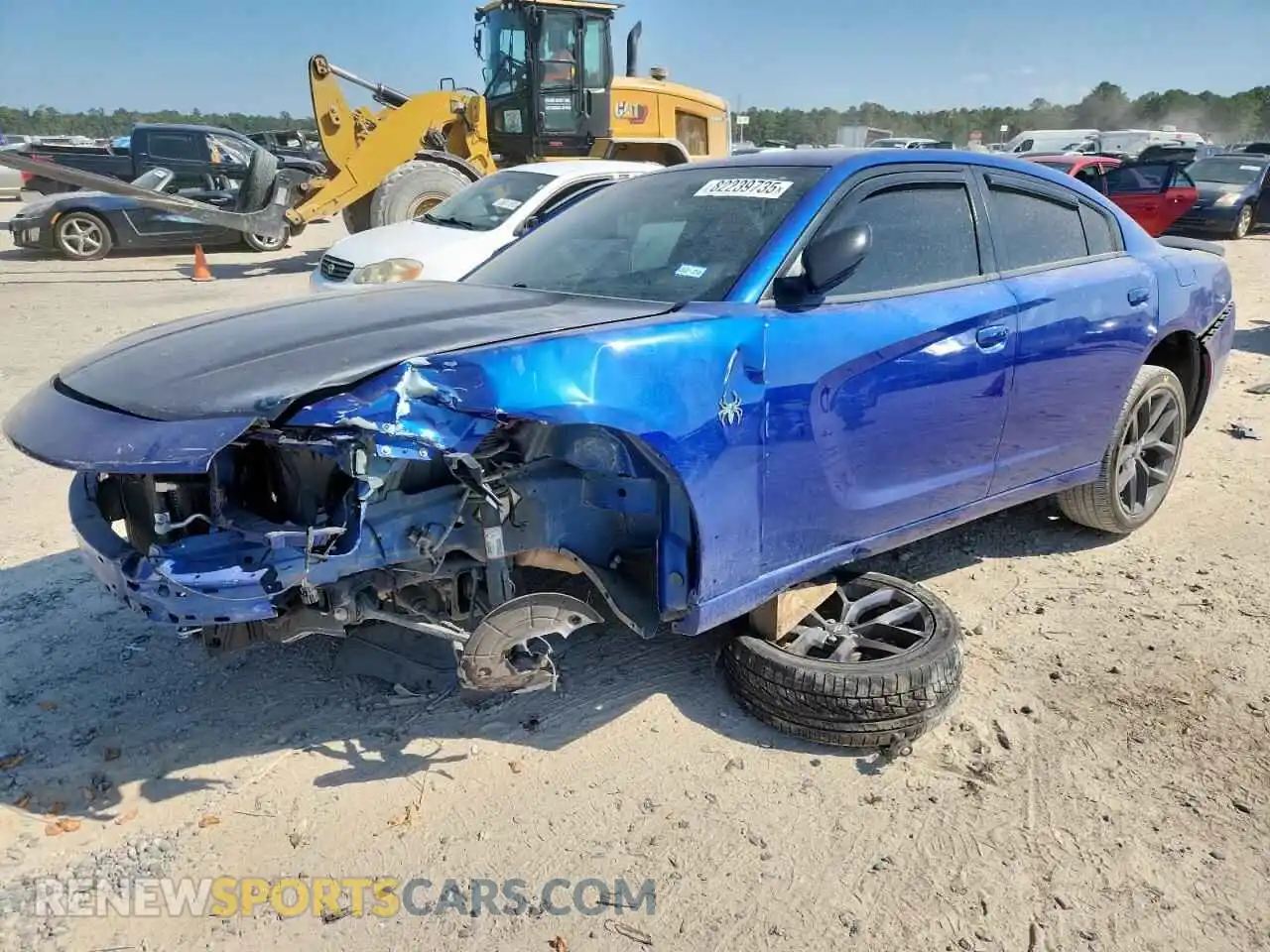 1 Photograph of a damaged car 2C3CDXBG4MH512676 DODGE CHARGER 2021