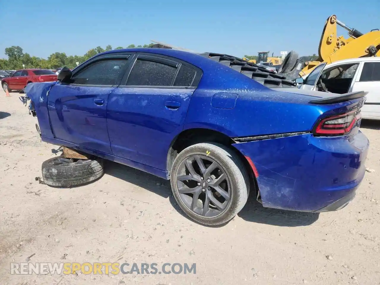 2 Photograph of a damaged car 2C3CDXBG4MH512676 DODGE CHARGER 2021