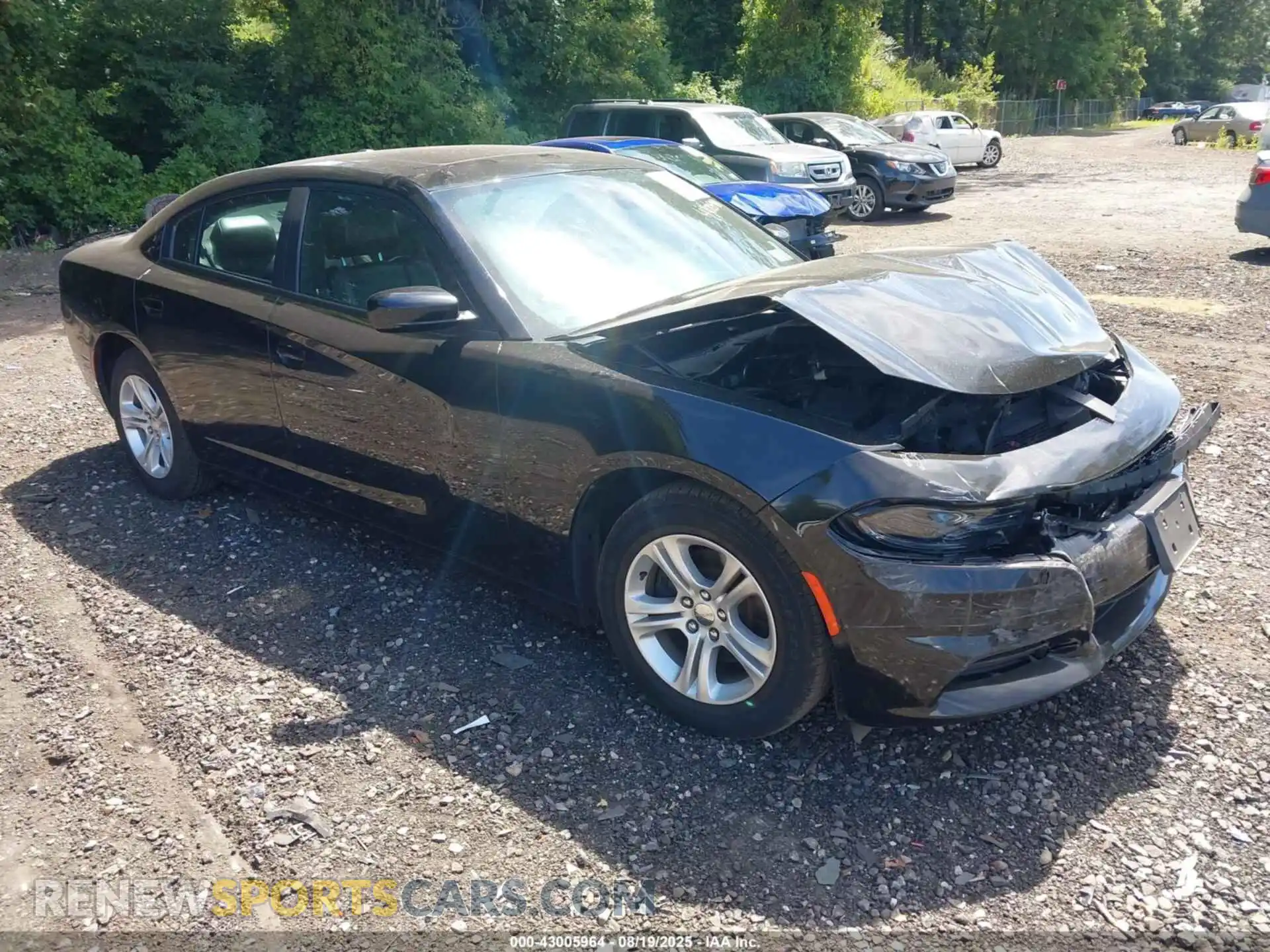 1 Photograph of a damaged car 2C3CDXBG4MH514962 DODGE CHARGER 2021