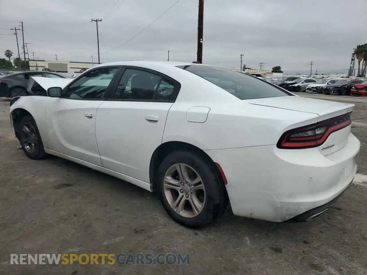 2 Photograph of a damaged car 2C3CDXBG4MH536525 DODGE CHARGER 2021