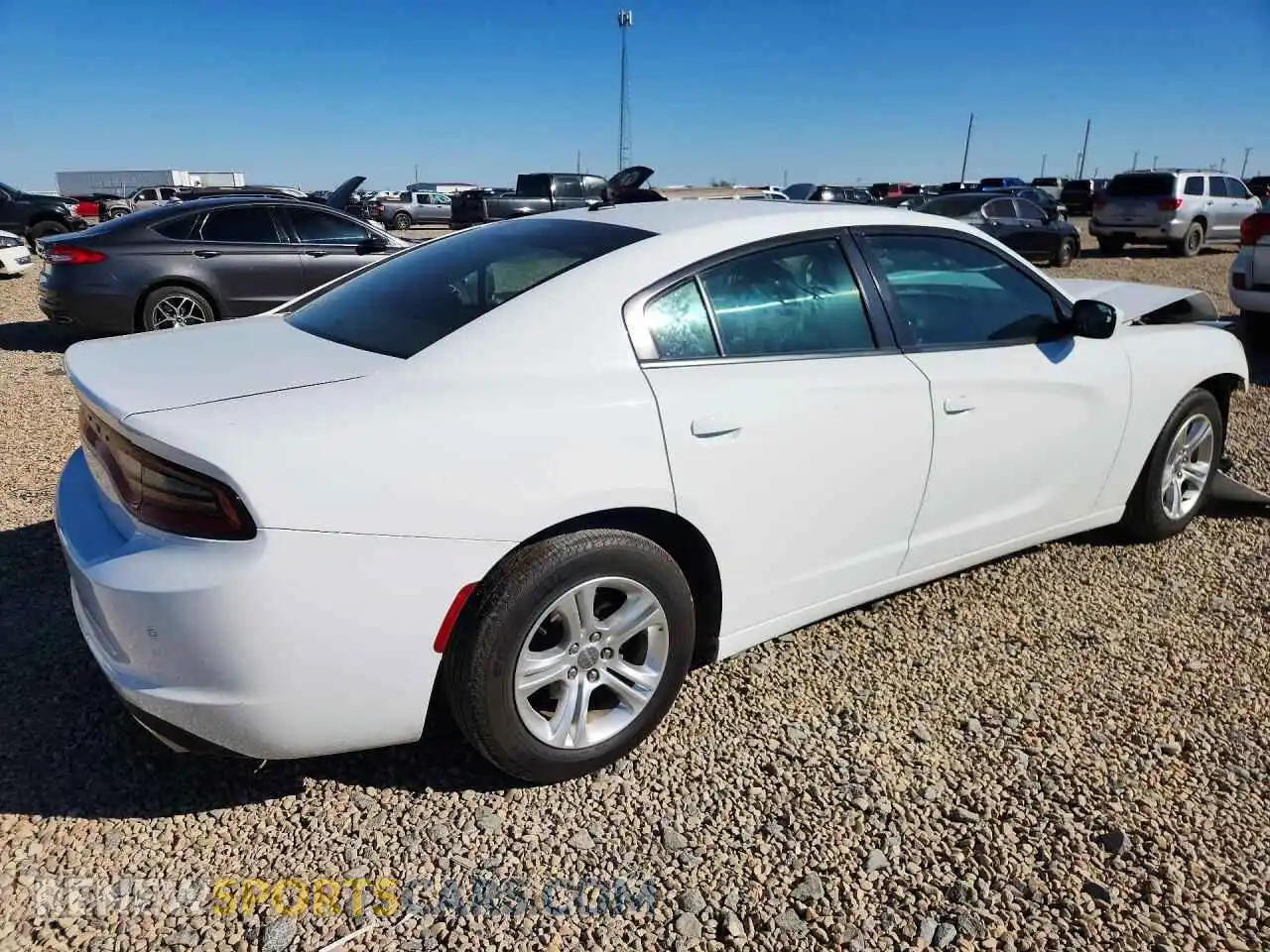 3 Фотография поврежденного автомобиля 2C3CDXBG4MH536640 DODGE CHARGER 2021