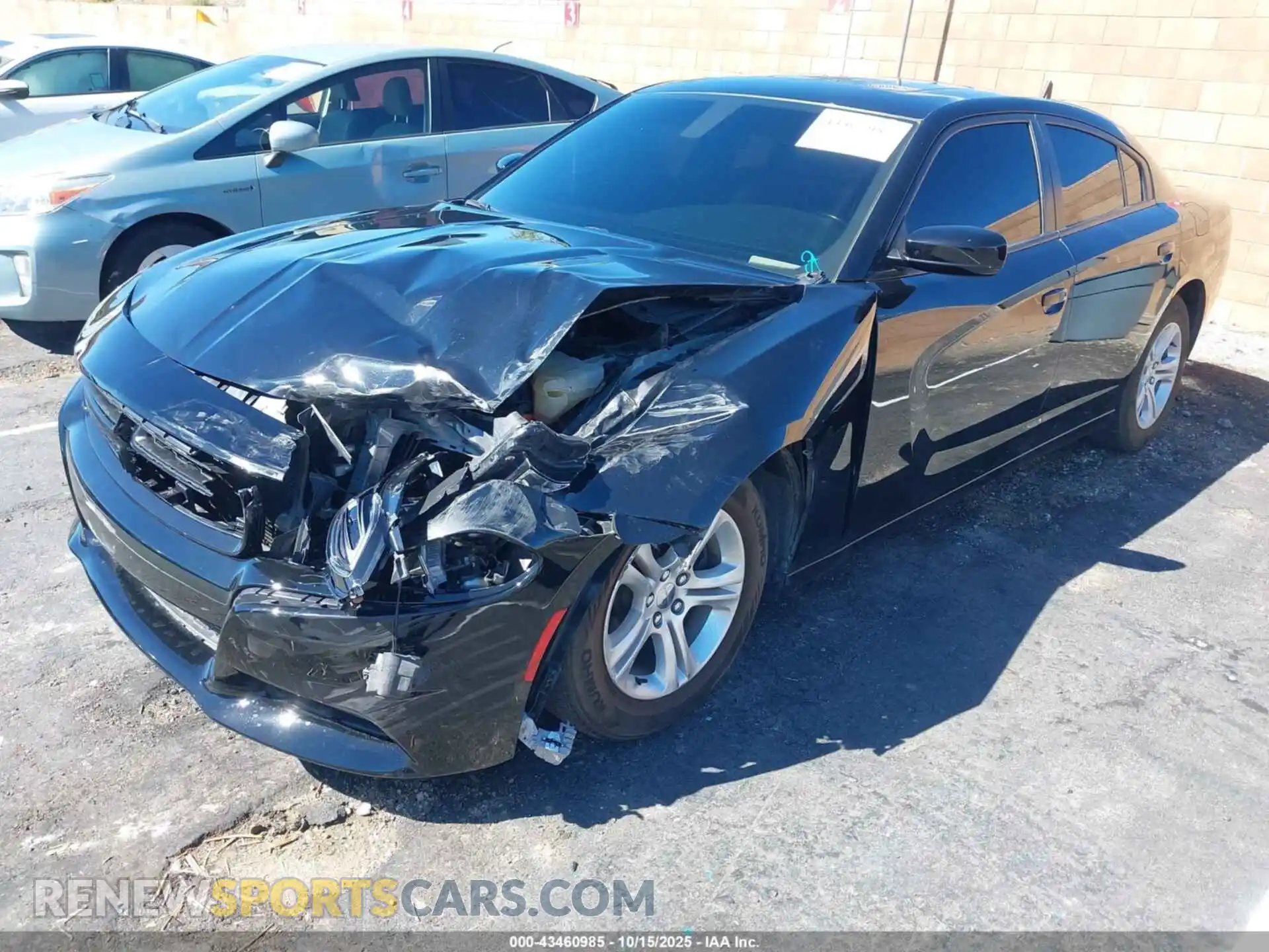 2 Photograph of a damaged car 2C3CDXBG4MH536671 DODGE CHARGER 2021