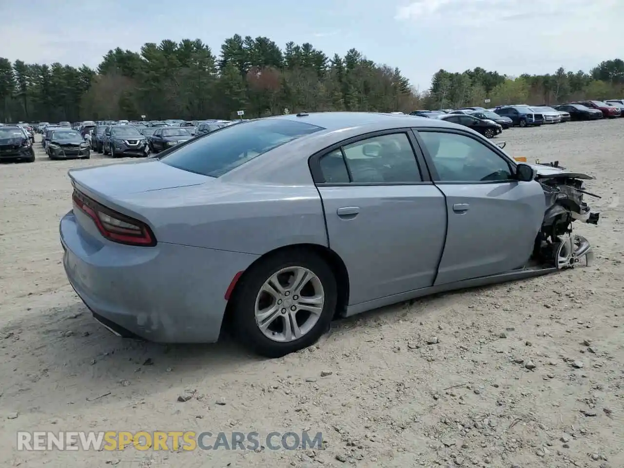 3 Photograph of a damaged car 2C3CDXBG4MH543684 DODGE CHARGER 2021