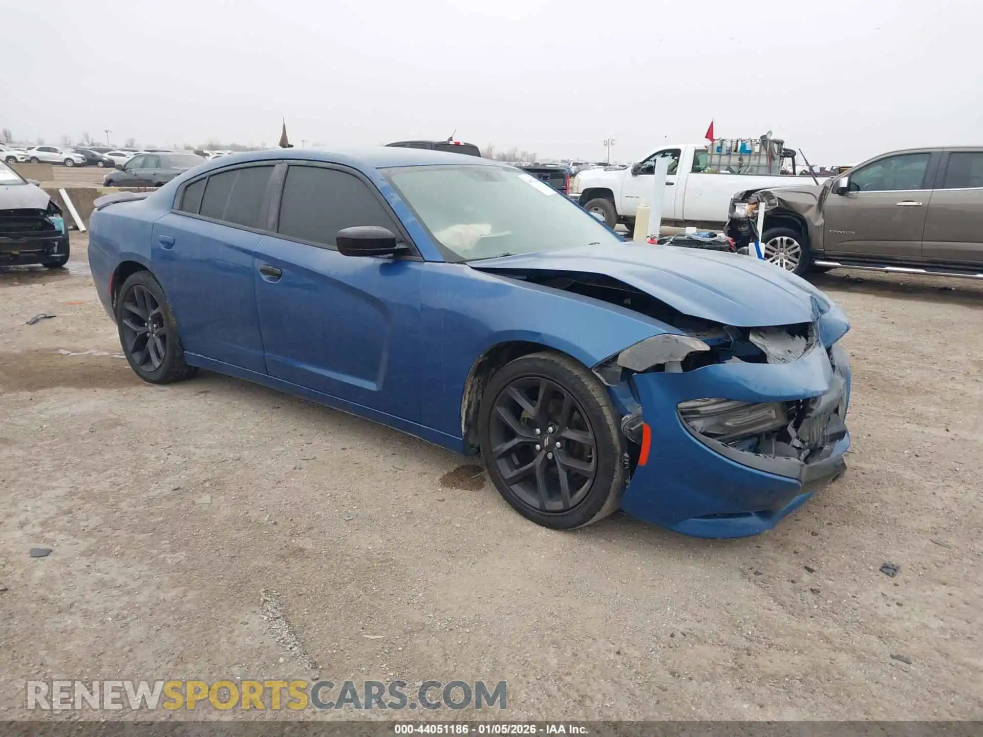 1 Photograph of a damaged car 2C3CDXBG4MH561442 DODGE CHARGER 2021