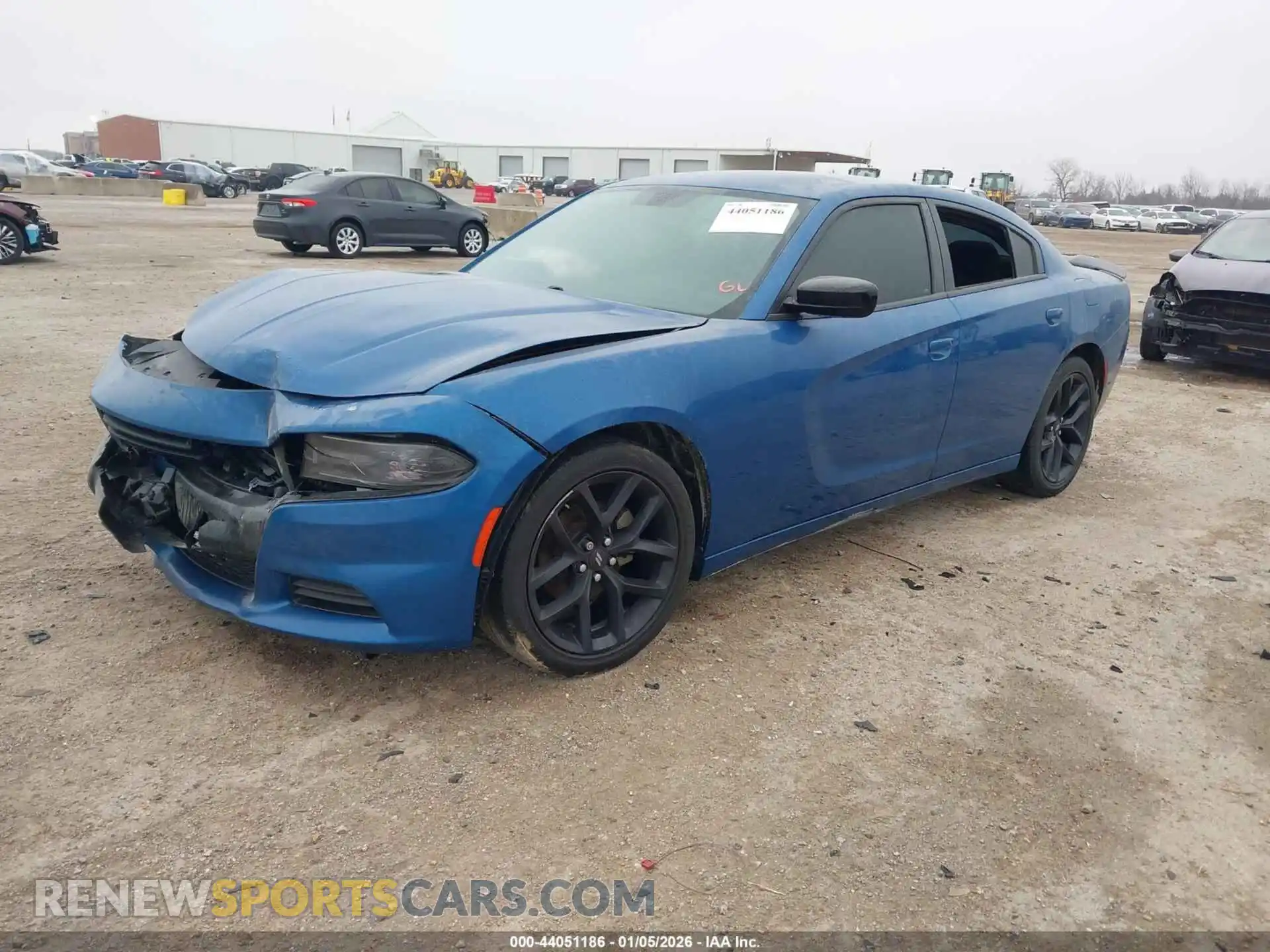 2 Photograph of a damaged car 2C3CDXBG4MH561442 DODGE CHARGER 2021