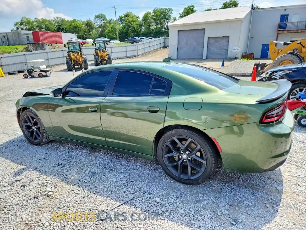 2 Photograph of a damaged car 2C3CDXBG4MH562428 DODGE CHARGER 2021